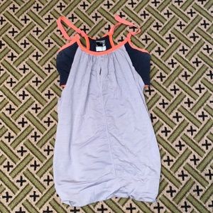 Tank top with bra attached